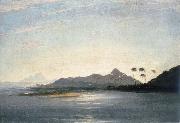 unknow artist A View of the Islands of Otaha Taaha and Bola Bola with Part of the Island of Ulietea Raiatea oil painting on canvas